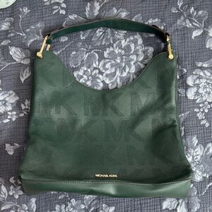 Michael Kors Forest Green Shoulder Bag